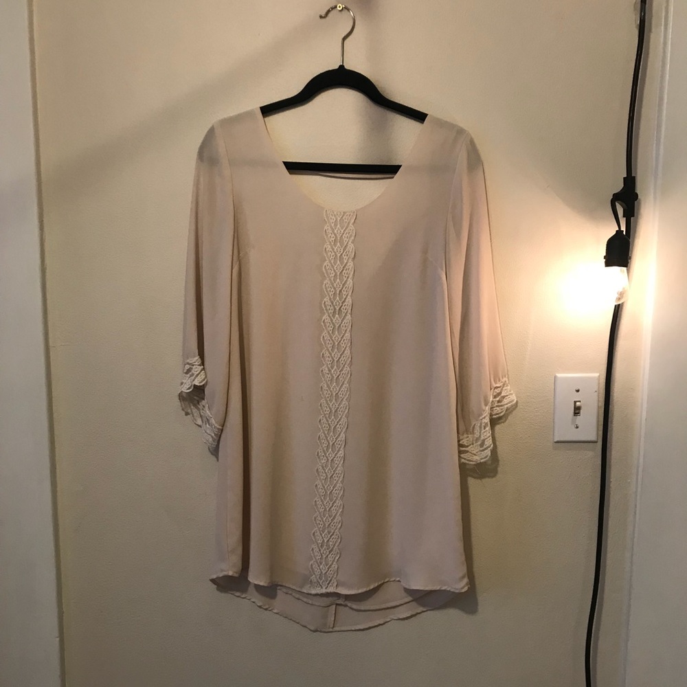 Cream ASTR dress